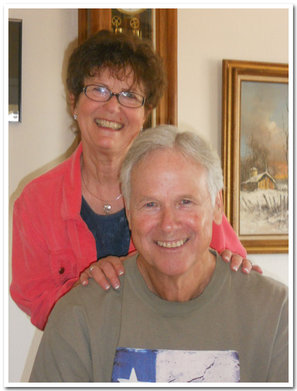 Marti Unger and Jim Garon